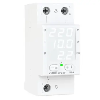 ZUBR MF2-50 - multifunkční monitorovací relé 50 A Akce